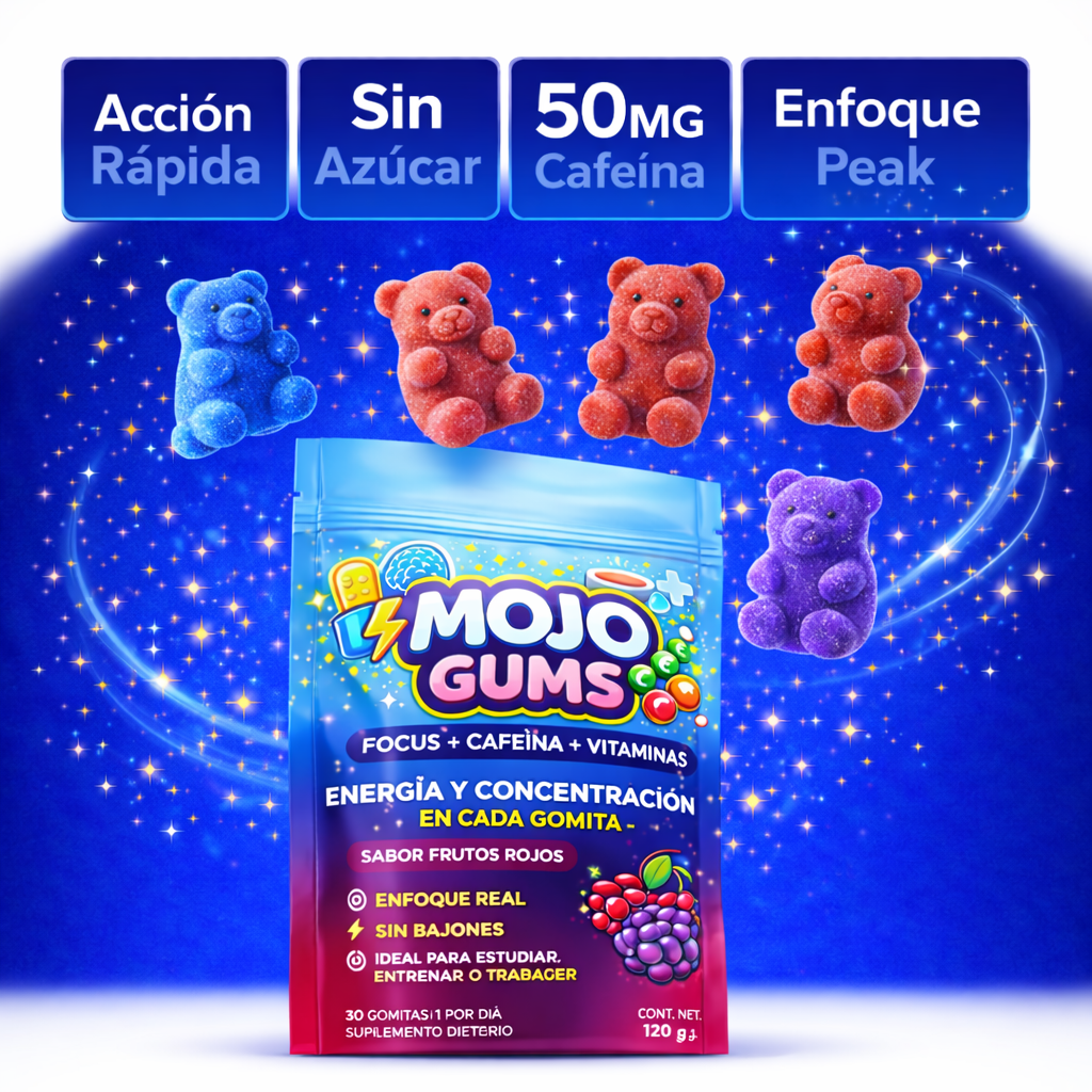 MOJO GUMS ™- Gomitas energeticas