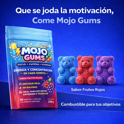 MOJO GUMS ™- Gomitas energeticas