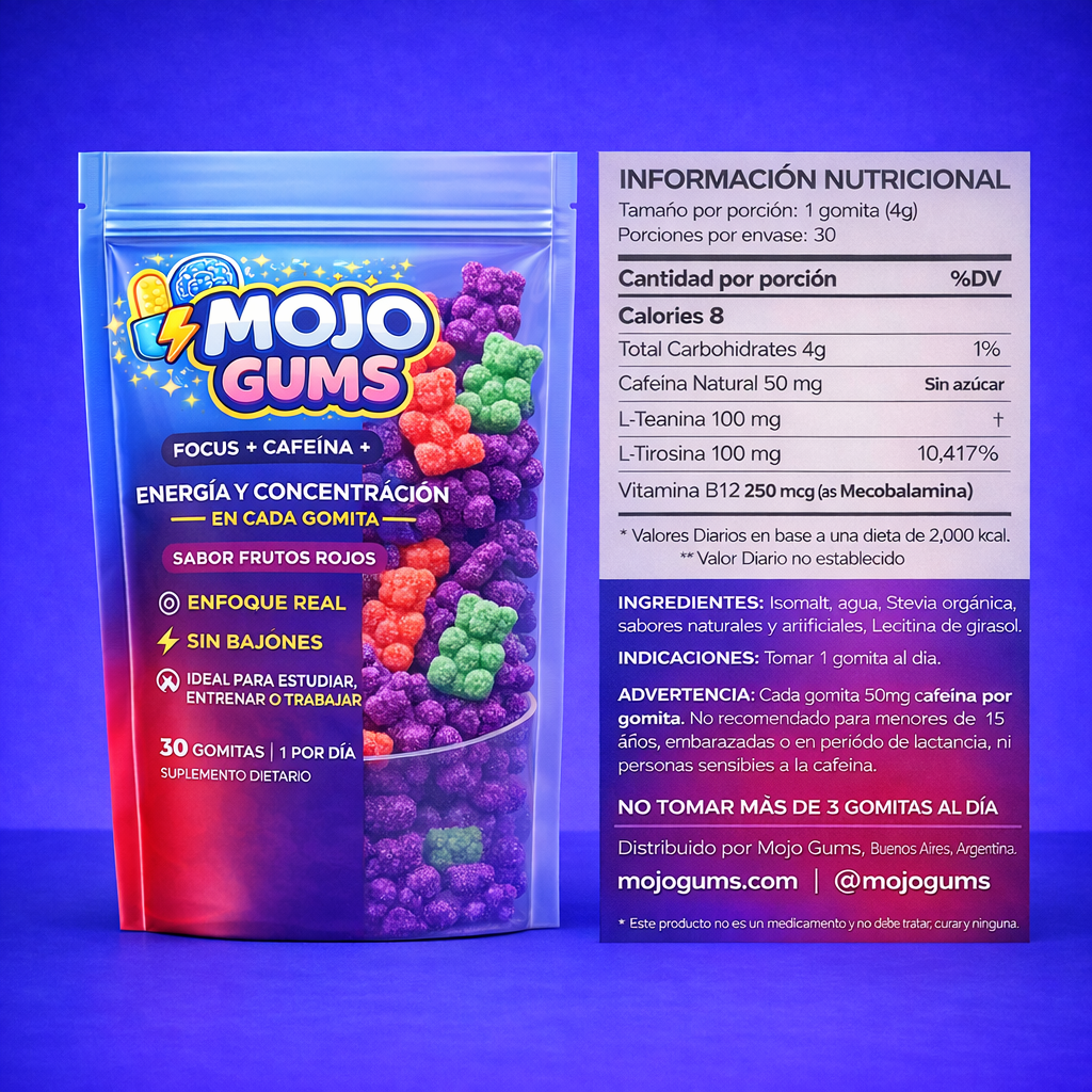 MOJO GUMS ™- Gomitas energeticas