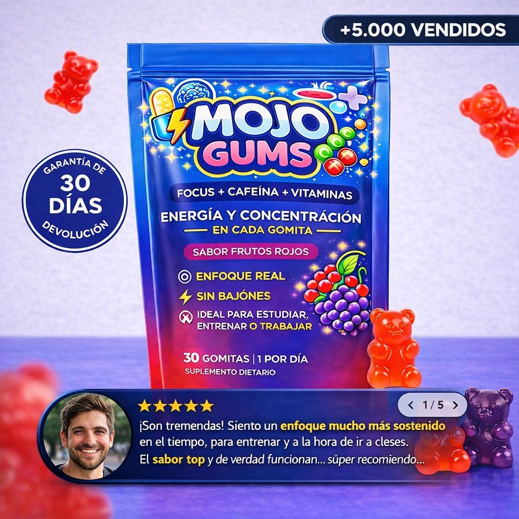 MOJO GUMS ™- Gomitas energeticas